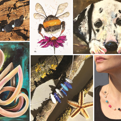 Von Hand zeigt Schmuck v. Steffi Grützmacher u. Malerei v. Dörte Kirschnik.jpg