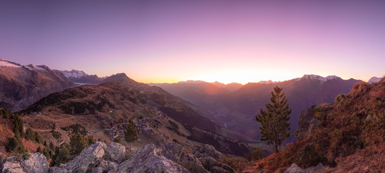 Aletsch Arena - Herbstlandschaft rund ums Riederhorn