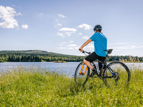 Galgenteich Blick Kahleberg