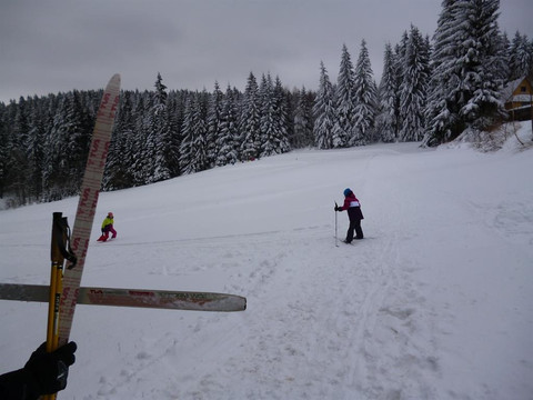 Rodelhang direkt am Haus