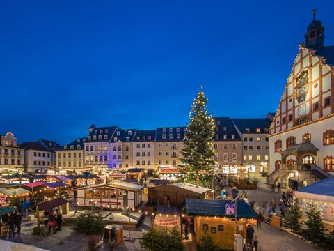 Plauen Weihnachtsmarkt