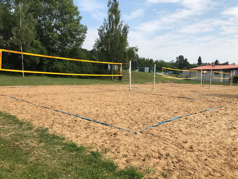 Volleyballfeld Freibad Zacke