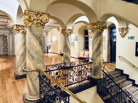 Rathaus, Treppenaufgang