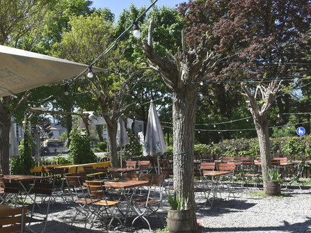 Schmittners, Biergarten