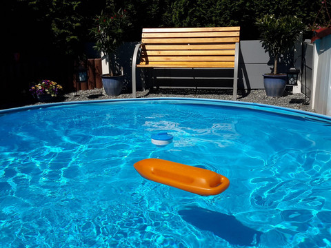 Erfrischung nach dem wandern