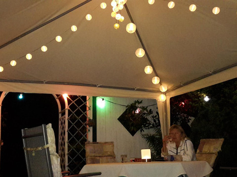 Pavillion-Abendstimmung