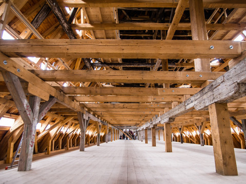 Stadtbibliothek Zwickau - Dachstuhl