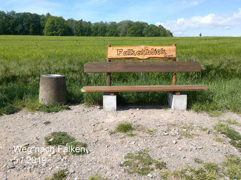Weg nach Falken