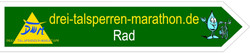Markierung der Strecke