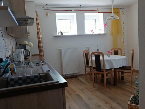 Küche mit Sitzecke