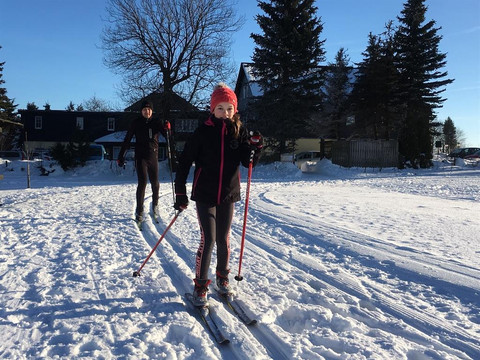 Loipeneinstieg ab Hotel (3)