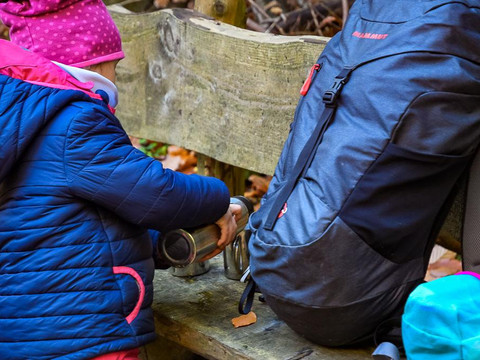 Kleine Wanderungen mit Kinder am Goldhübel
