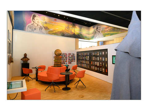 Barrierefreier Informationsplatz