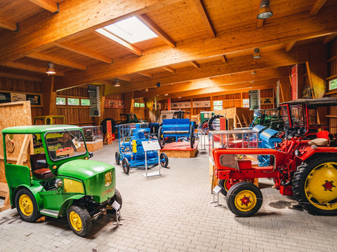 Maschinenhalle Deutsches Landwirtschaftsmuseum Schloss Blankenhain