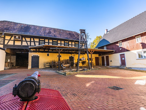 Bauernhof im Deutschen Landwirtschaftsmuseum Schloss Blankenhain