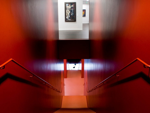 Treppenhaus im Museum Gunzenhauser