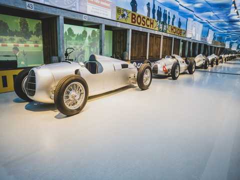 August Horch Museum Zwickau - Ausstellung der Silberpfeile