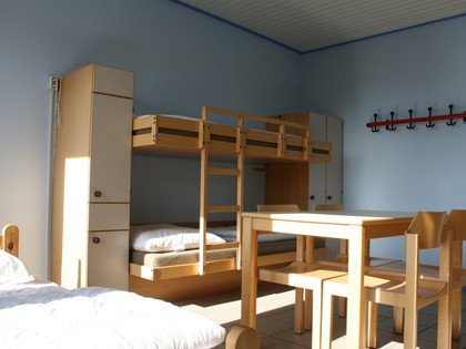 Schlafzimmer im Seminarbereich des Kinder- und Jugendtreffs am Hamberg in Salzgitter-Bad
