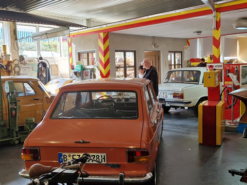 Oldtimermuseum Culitzsch - Tankstelle