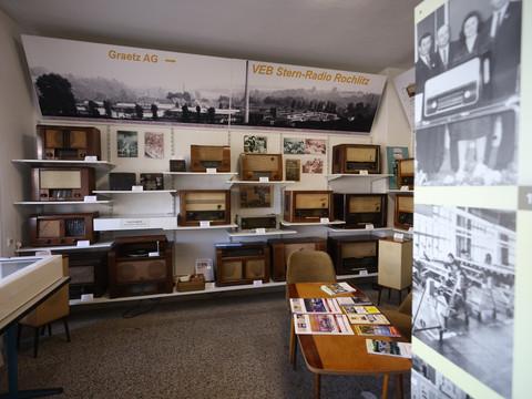 Ausstellung Stern-Radio Rochlitz vom Rochlitzer Geschichtsverein