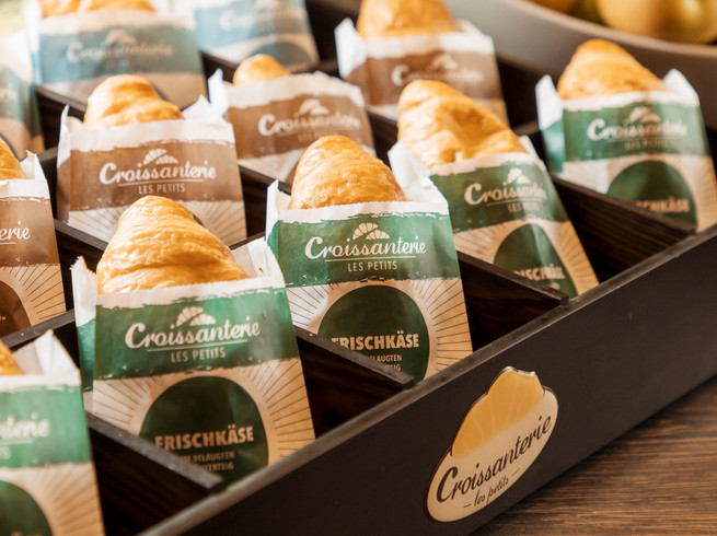 Croissants im Dorint Hotel Dresden Croissants im Dorint Hotel Dresden Croissants at the Dorint Hotel Dresden