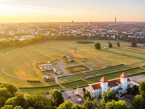 Galopprennbahn Scheibenholz in Leipzig