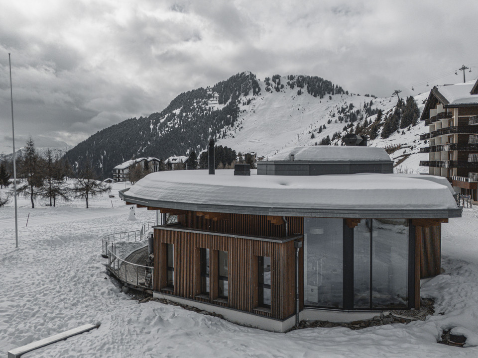 Co Working Space Royal Riederalp im Winter in der Aletsch Arena Co Working Space Royal Riederalp im Winter in der Aletsch Arena