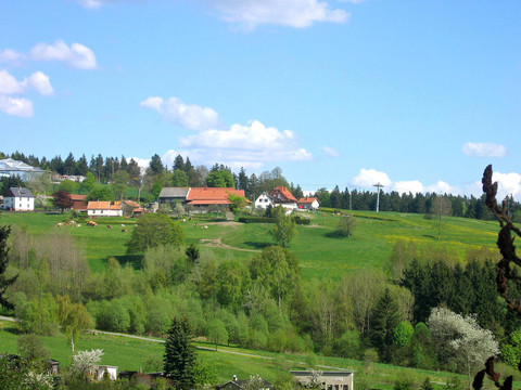 Blick auf Hohe Reuth Schöneck