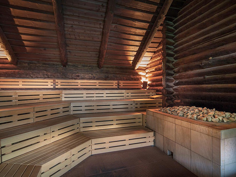 HEIDE SPA Hotel & Resort_Saunawelt_Blockhaus