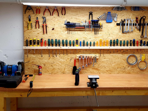 Werkzeuge für Fahrradreparaturen