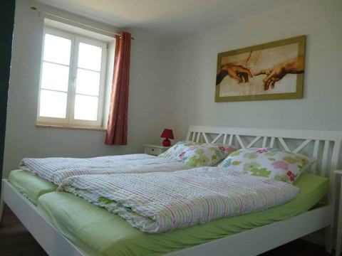 Schlafzimmer Ferienwohnung 1