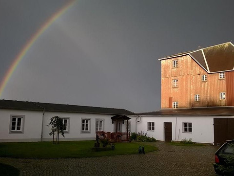 Gewitterstimmung auf dem Mühlenhof