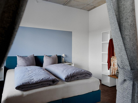 Schlafzimmer,Kulturfabrik_schoenbach,ferienwohnung