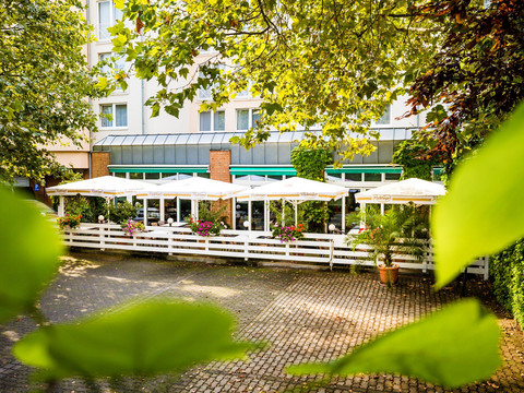 Terrasse am Wintergarten