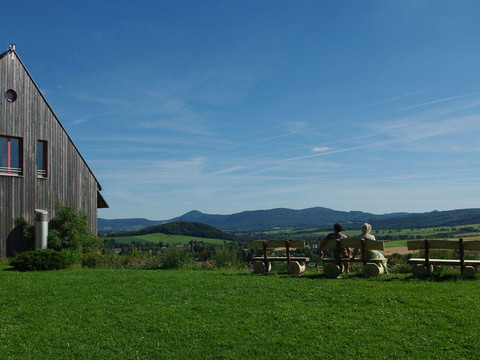 Blick ins Gebirge