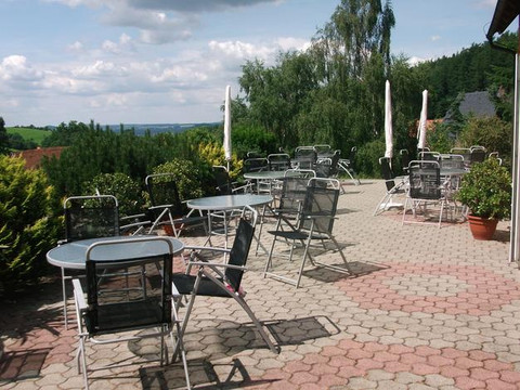 Terrasse Gästehaus "Auf der Heide"