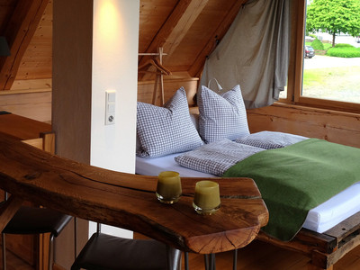 die ausspanne in Buntenbock - Vorderhaus - Schlafzimmer im Obergeschoss