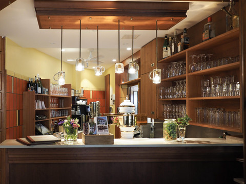 Theke von der Gaststube