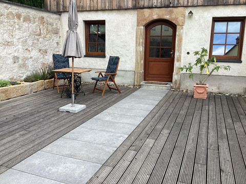 separater Eingang zur Ferienwohnung