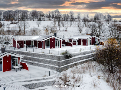 Ferienpark Sankt Andreasberg - Häuserbeispiel im Winter