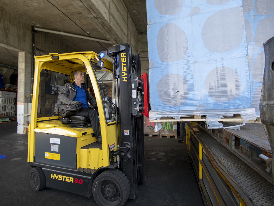 Güterverlad Mörel Talstation