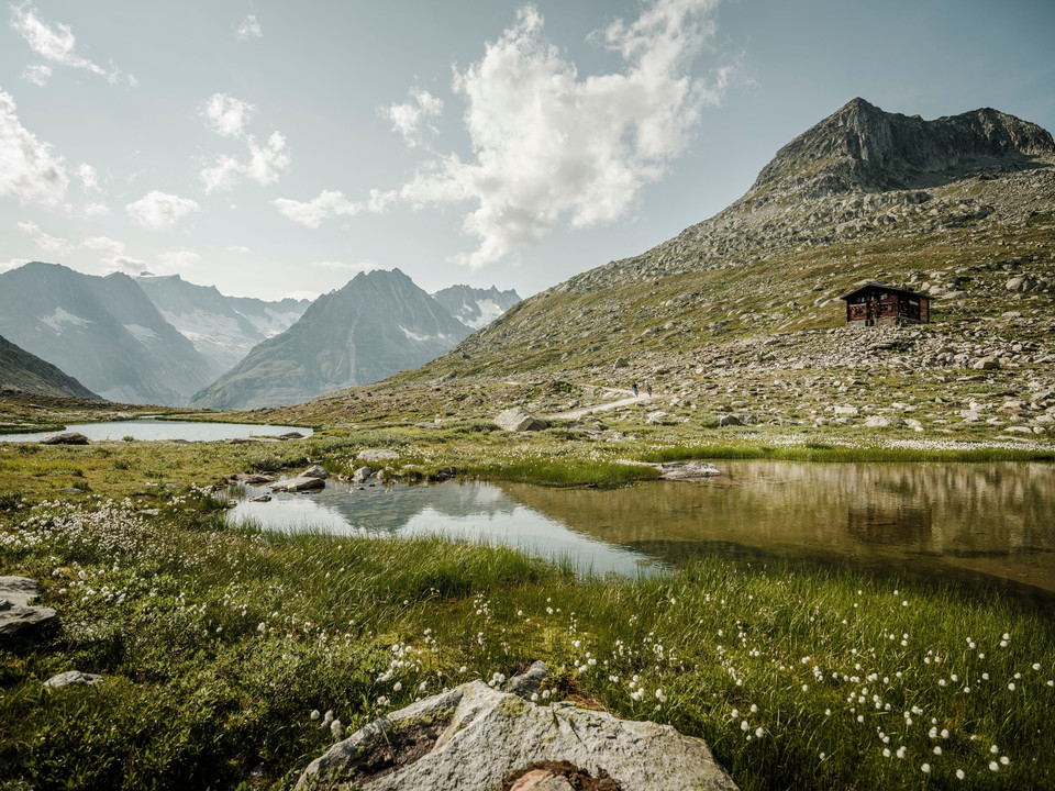 E-Mountainbike in der Aletsch Arena