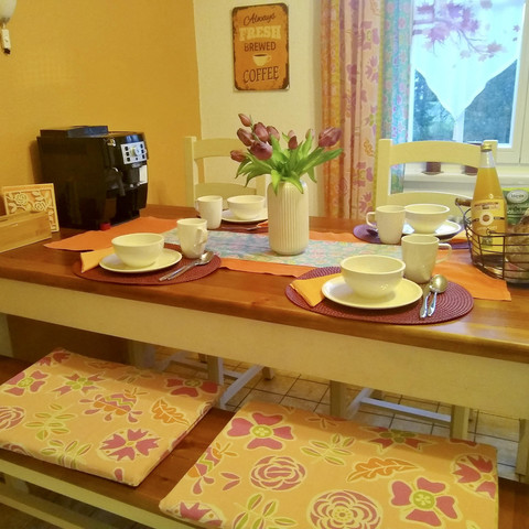 Essplatz in der Küche