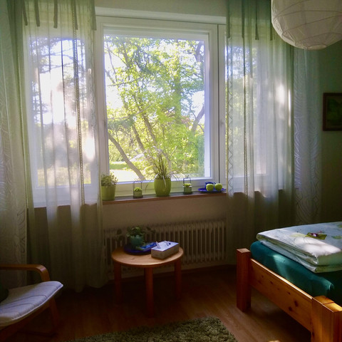 Blick auf die umliegenden Wälder