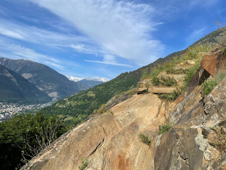 Treppenstufen in Trämel