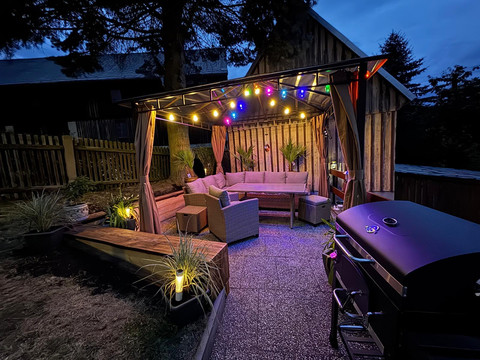 Die Lounge, um den Tag ausklingen zu lassen