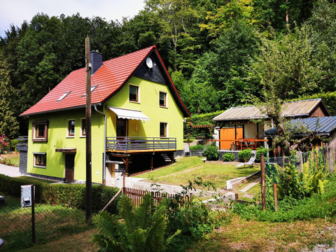Grundstück am Ferienhaus