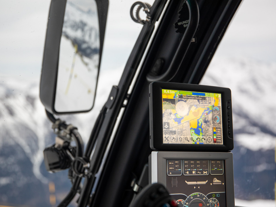 Pistenfahrzeug innen