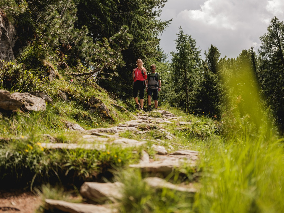 Aufstieg zur Riederfurka