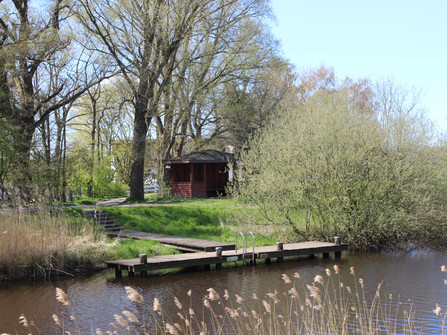 Kanuanleger Ihlienworth Am Kanal